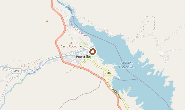 Mapa de cómo llegar al lugar